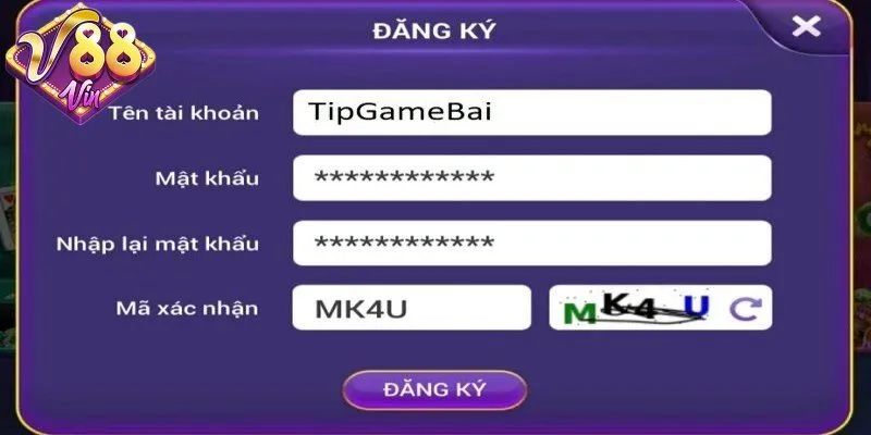 Các bước tạo tài khoản đơn giản